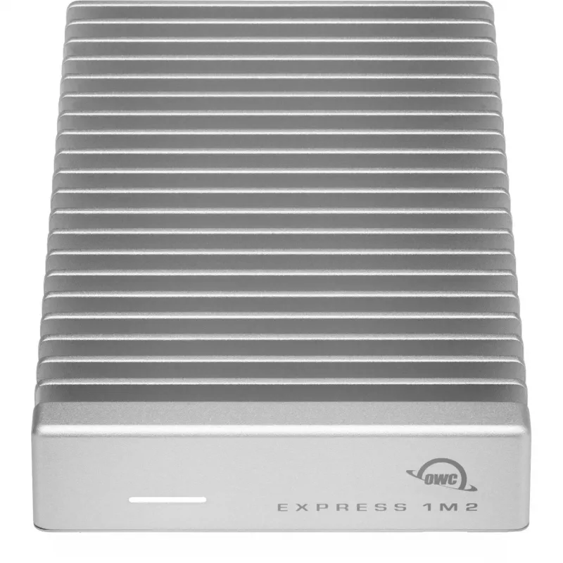 Other World Computing OWC Express 1M2 - carcasa de almacenamiento - tarjeta M.2 NVMe - USB4 - plata (OWCUS4EXP1M2)