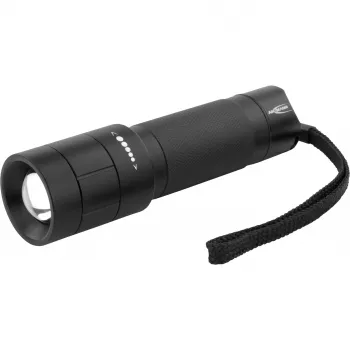 Ansmann M250F - luz intermitente de mano - negra - botones - dial giratorio - 1 m - IP54 - 1 luz