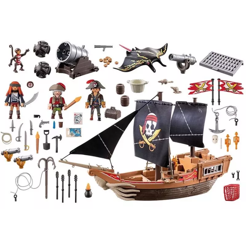 Set de juego de piratas Playmobil 71530 multicolor plástico 4-10 años