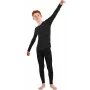 Conjunto largo Odlo ACTIVE WARM ECO SET ropa interior niños, talla 116 cm, negro y gris