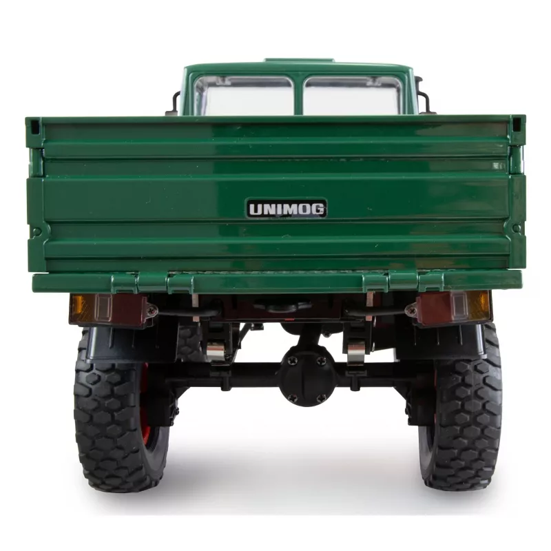 Coche RC Amewi Mercedes-Benz Unimog escala 1:12 4WD, verde