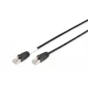 Cable de red Digitus CAT 6 S/FTP cable de red para exterior RJ-45 Cat6 10 m negro