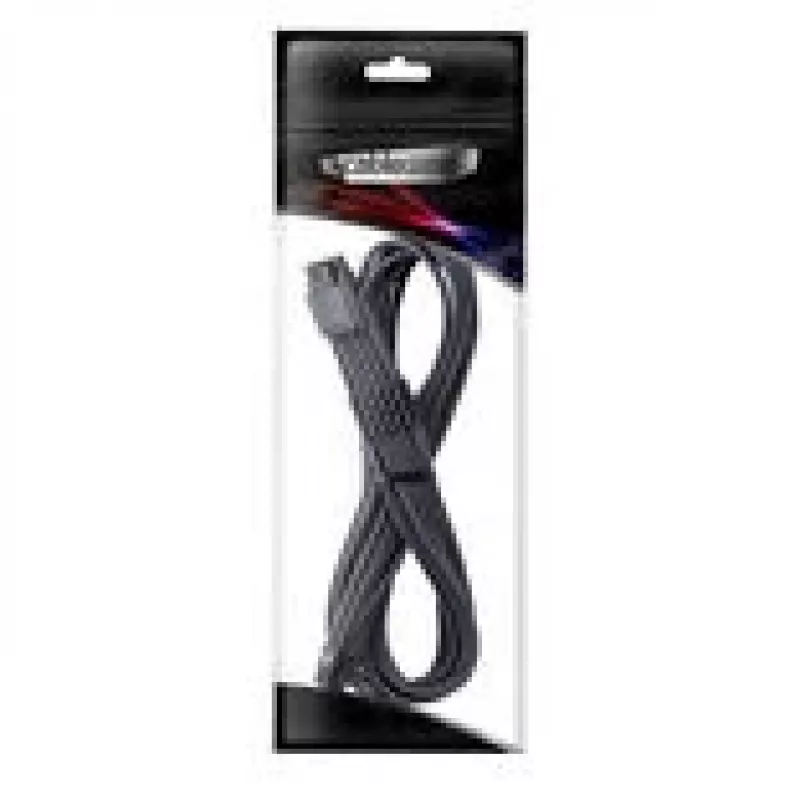 CableMod Universal Pro ModMesh cable de 16 pines a 16 pines, mallado, StealthSense - carbono, 60 cm