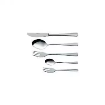 Cuchillos de mesa Esmeyer Stockholm set de 12 piezas, acero inoxidable cromado, 210 mm