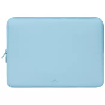 Funda para portátil Rivacase Riva Szuzuka 15,6 pulgadas Azul pastel, funda protectora acolchada