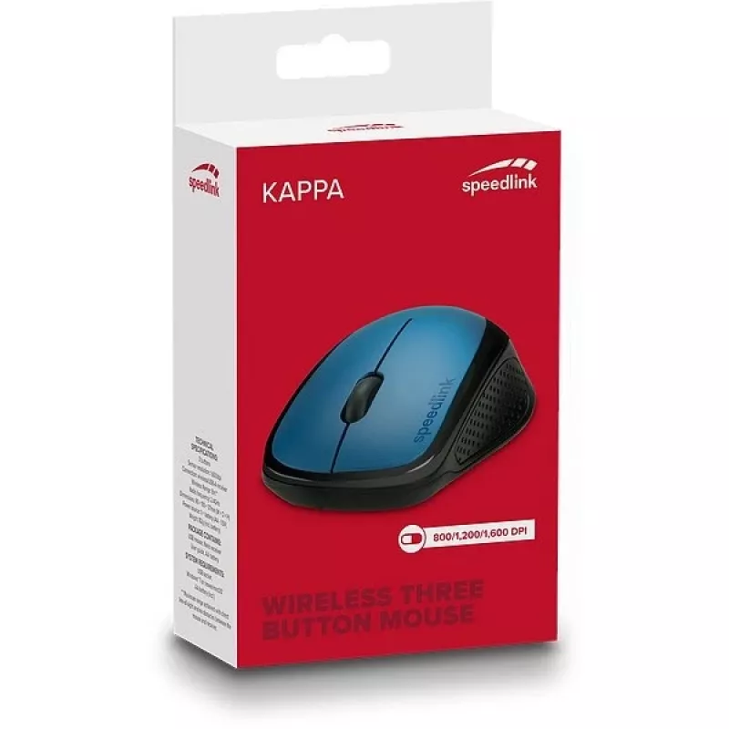 Ratón SPEEDLINK KAPPA Office para diestros RF Wireless