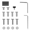 Soporte de monitor Maclean, pistón de gas, 17-32, 2-10kg, negro, MC-133