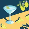 Set de pintura Ravensburger CreArt Mocktail Lemon – set de pintar por números
