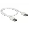 Cable USB USB 2.0 DeLOCK 85192 0,5m Blanco