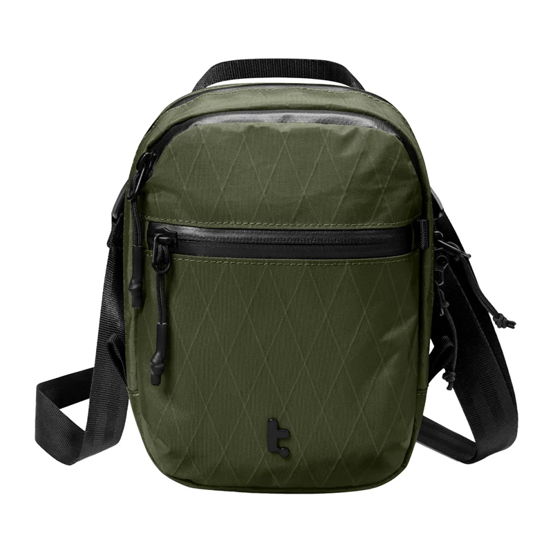 Bolsa bandolera Tomtoc Aviator-T37 X-pac T37S1T1, verde