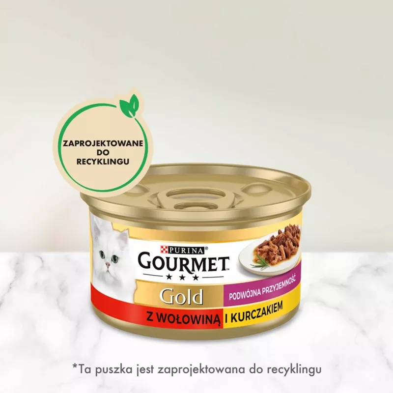 Gourmet Gold - Mix de ternera y pollo 85g