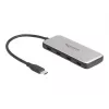 DeLOCK 64261 Hub USB 3.2 Gen 1 Type-C 10000 Mbit/s negro gris