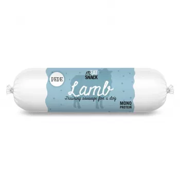 PAKA ZWIERZAKA Pepe Sausage Lamb - Snack para perros - 200g