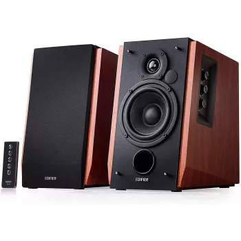 Edifier R1700BTS - Altavoz - Altavoz de estantería - Inalámbrico - Bluetooth - 66 vatios (total) (R1700BTS WOOD)