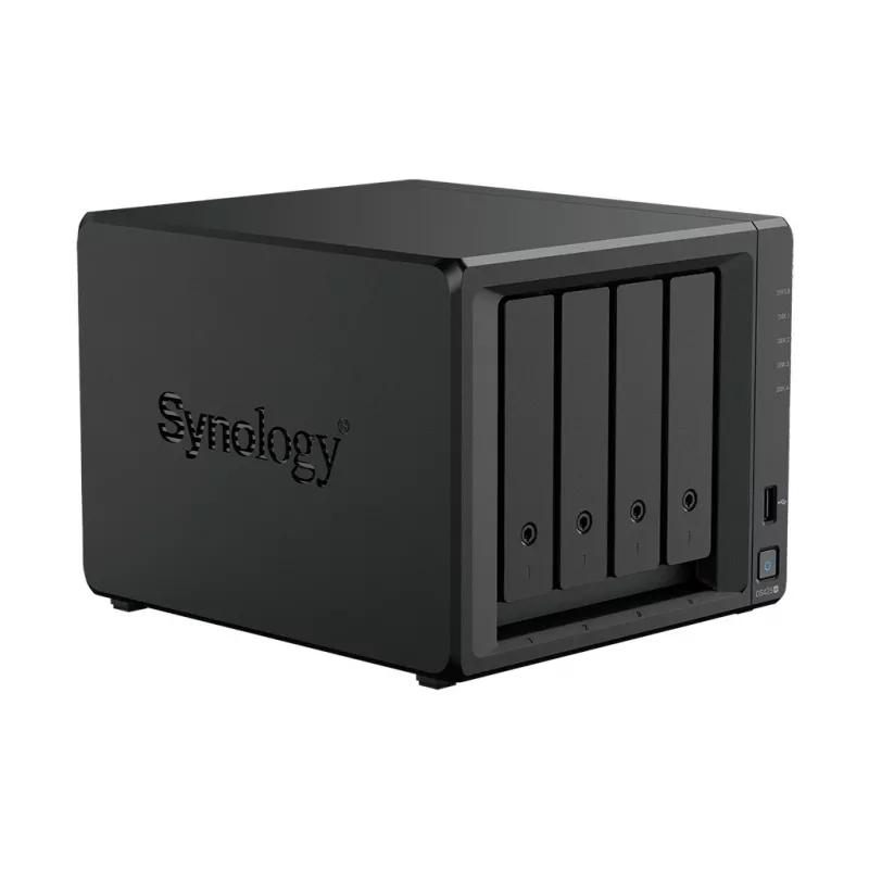 Servidor de almacenamiento NAS SYNOLOGY DS425+ — 4-Bay, Intel Celeron J4125 2,0–2,7 GHz, 2 GB DDR4, 0 TB, 2,5GbE, 2 ranuras M.2