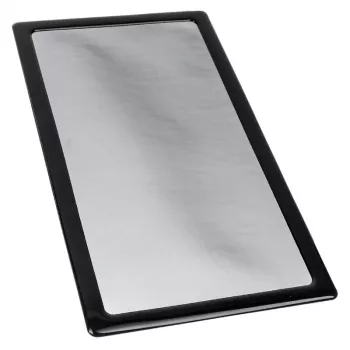 Filtro antipolvo Demciflex 280 mm x 140 mm - negro/negro