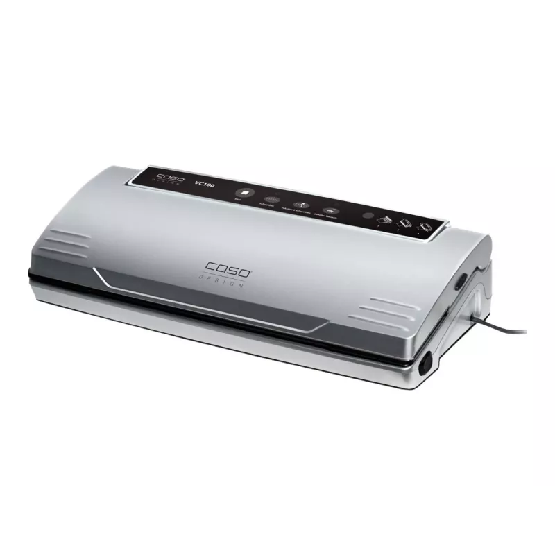 Caso | Envasadora al vacío de barra | VC 100 | Potencia 120 W | Control de temperatura | Plata