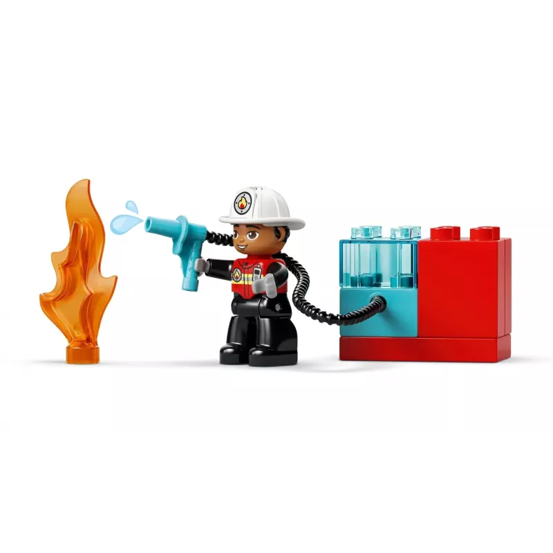 LEGO DUPLO 10473 Camión de bomberos con manguera y bombero