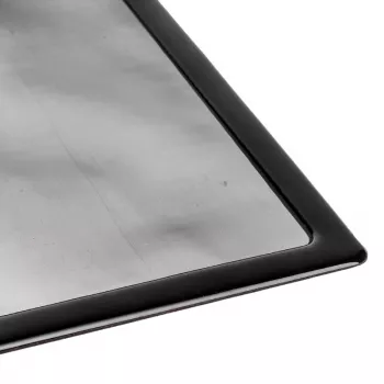 Filtro de polvo DEMCiflex DAN Case A4 SFX interno izquierdo, negro, 269,6 × 149,7 mm