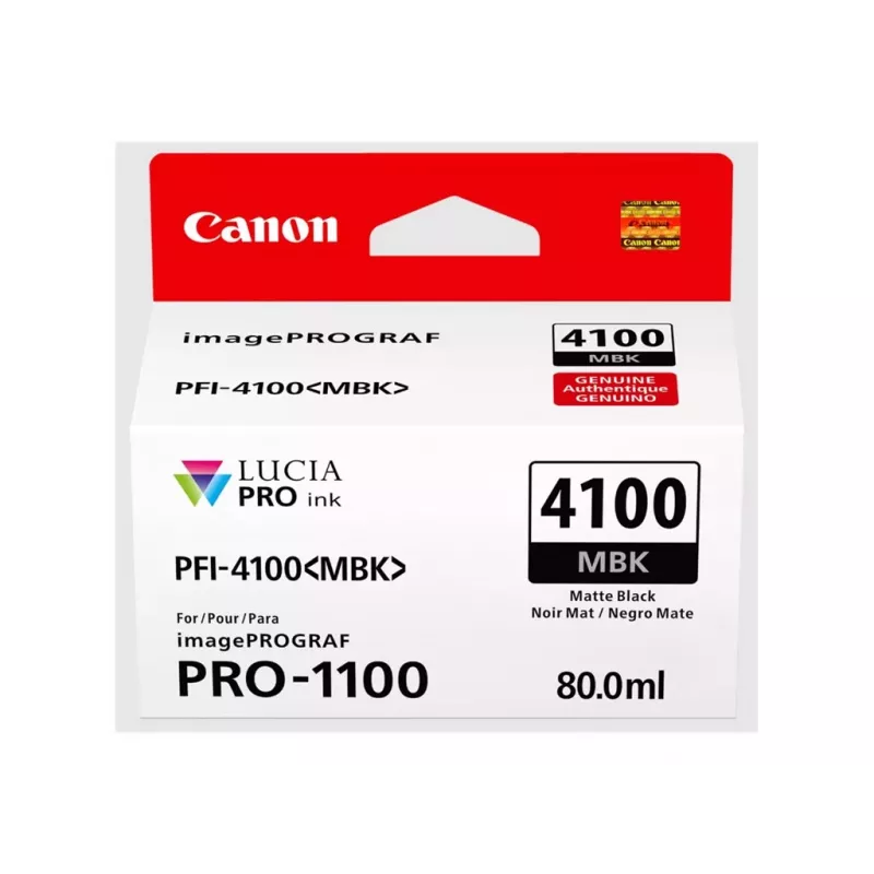 Canon LUCIA PRO II cartucho de tinta 1 ud. original rendimiento estándar negro mate