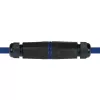 LogiLink carcasa exterior IP68 para módulos y acopladores Keystone, plástico, poliamida, negra, IP68, 140 mm, 36 mm, 36 mm