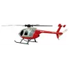 Amewi Helicóptero RC MD500 Batería Li-Po 350mAh Plata/Rojo (25354)