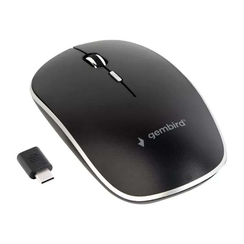 Ratón óptico inalámbrico con receptor USB-C