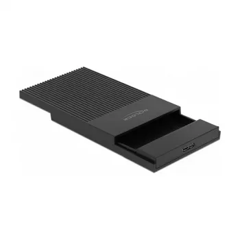 DeLOCK carcasa para HDD/SSD 42011 negra 2,5
