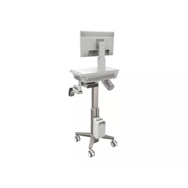 Carro multimedia Ergotron CareFit Slim 2.0 Gris Blanco Aluminio Plástico Acero