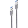 Cable USB ShiverPeaks BS13-37020 1 m USB 3.2 Gen 2 gris