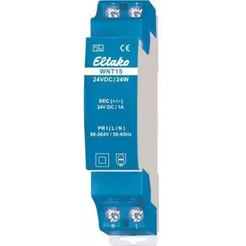 Eltako WNT15-24VDC/24W/1A Fuente de alimentación conmutada de amplio rango 20000073 (20000073)