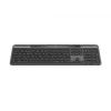Teclado Logitech RF inalámbrico Bluetooth QWERTZ alemán grafito 920-013773
