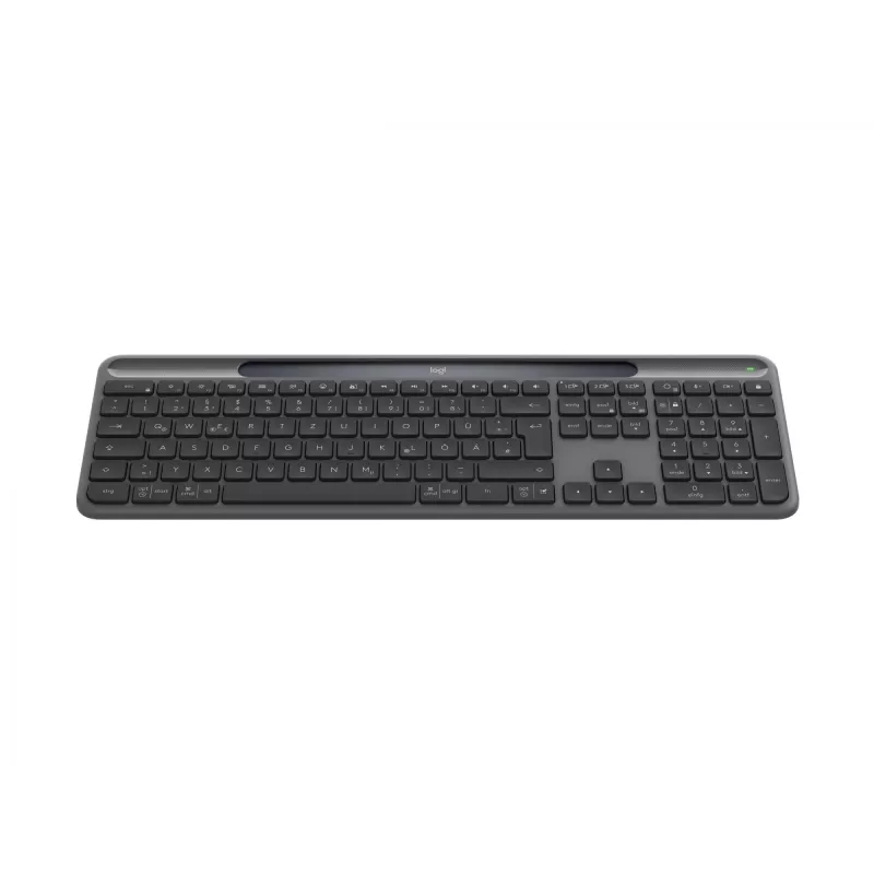 Teclado Logitech RF inalámbrico Bluetooth QWERTZ alemán grafito 920-013773