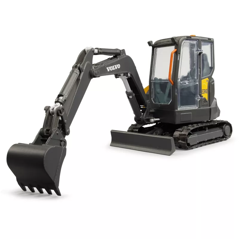 Vehículo de modelismo BRUDER — Volvo ECR40 miniexcavadora compacta (juguete) de BRUDER, modelo 02465