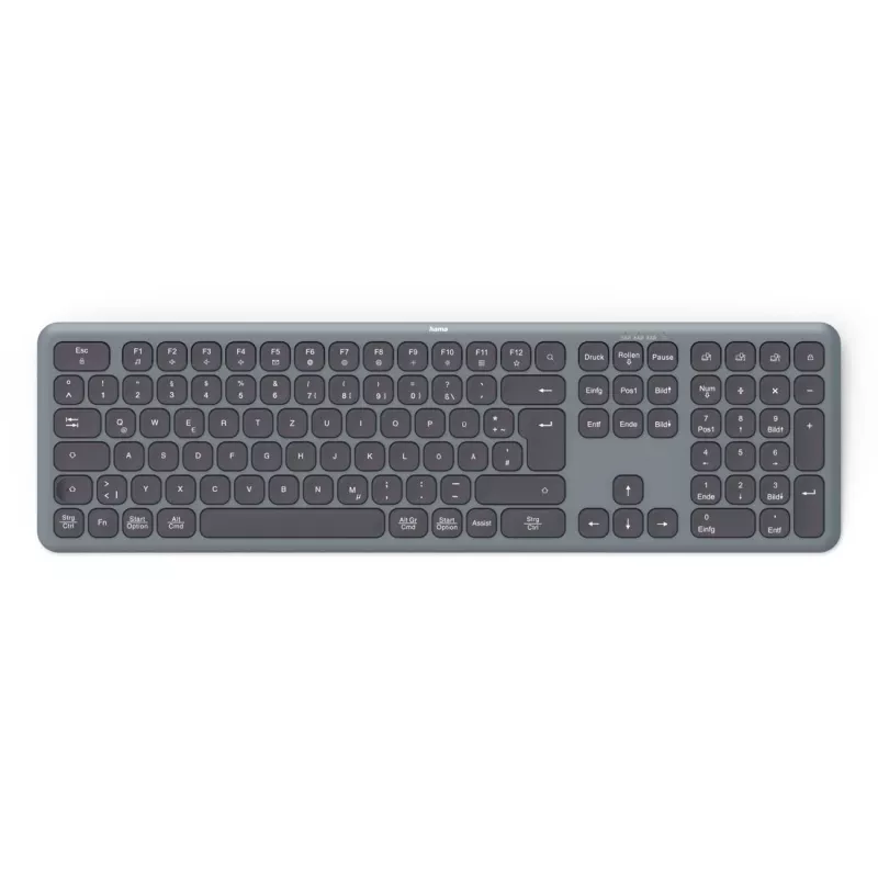 Set de teclado y ratón multi-dispositivo negro gris