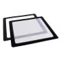 Filtro antipolvo DEMCiflex DF0506 230 mm cuadrado, negro, malla lavable, para ventilador o abertura de ventilación de 230×230 mm