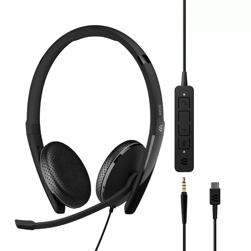 EPOS ADAPT 165 USB-C II Auricular con cable Diadema Oficina/Callcenter USB Type-C Negro