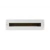 Lanberg AK-VDP103-S panel de distribución de tensión de 19 pulgadas 3U con carril DIN TS-35, gris