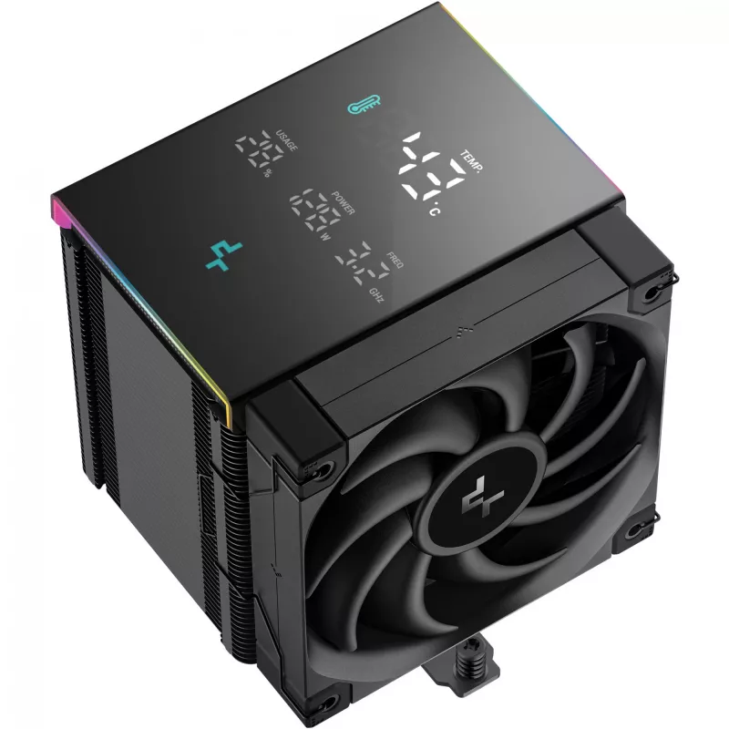 Disipador de aire DeepCool AK500 Digital Pro 12 cm negro rodamiento fluid dynamic