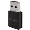 Adaptador USB Wi-Fi mini inalámbrico compacto QOLTEC 57007 – Single-Band 2,4 GHz, hasta 150 Mbit/s, antena interna