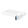 Hub USB 3.0 de 4 puertos, plateado