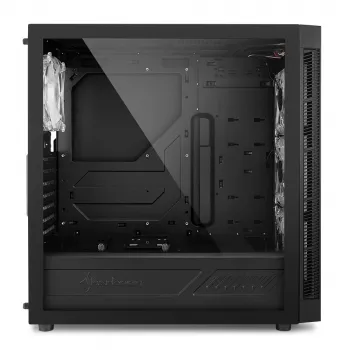 Sharkoon TG5 Pro RGB torre Midi negra