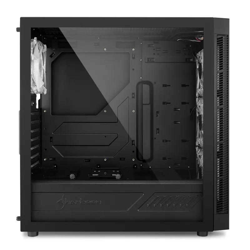Sharkoon TG5 Pro RGB torre Midi negra