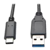 Cable Tripp U428-003-G2 USB-C a USB-A (macho/macho) - USB 3.2 Gen 2 (10 Gbit/s) - compatible con Thunderbolt 3 - 0,91 m - 1,83 m - USB C - USB A - USB 3.2 Gen 2 (3.1 Gen 2) - Macho/Macho