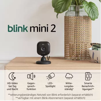 Cámara de vigilancia IP Amazon Blink Mini 2 1080p