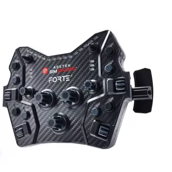 Asetek SimSports Forte GT Button Box - edición negra