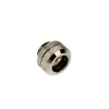Adaptador Bitspower Multi-Link recto, G1/4 macho – tubo rígido de 12 mm de diámetro exterior, negro brillante (BP-BSEML)