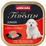 animonda Vom Feinsten Junior con vacuno y aves comida húmeda para perros, 150 g
