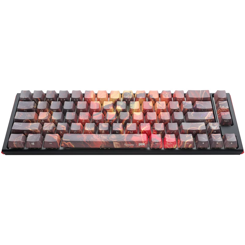 Teclado gaming Ducky One 3 SF Doom Limited Edition USB QWERTY UK inglés multicolor