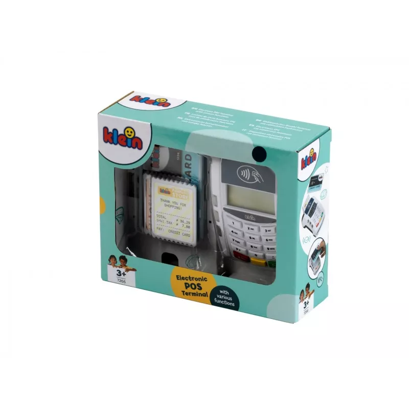 Theo Klein 7266 terminal de pago de juguete II con luz y sonido
